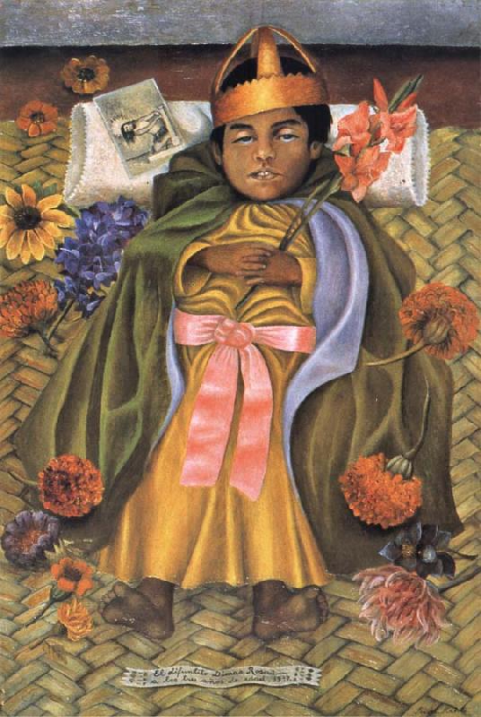 Frida Kahlo The Deceased Dimas oil painting image